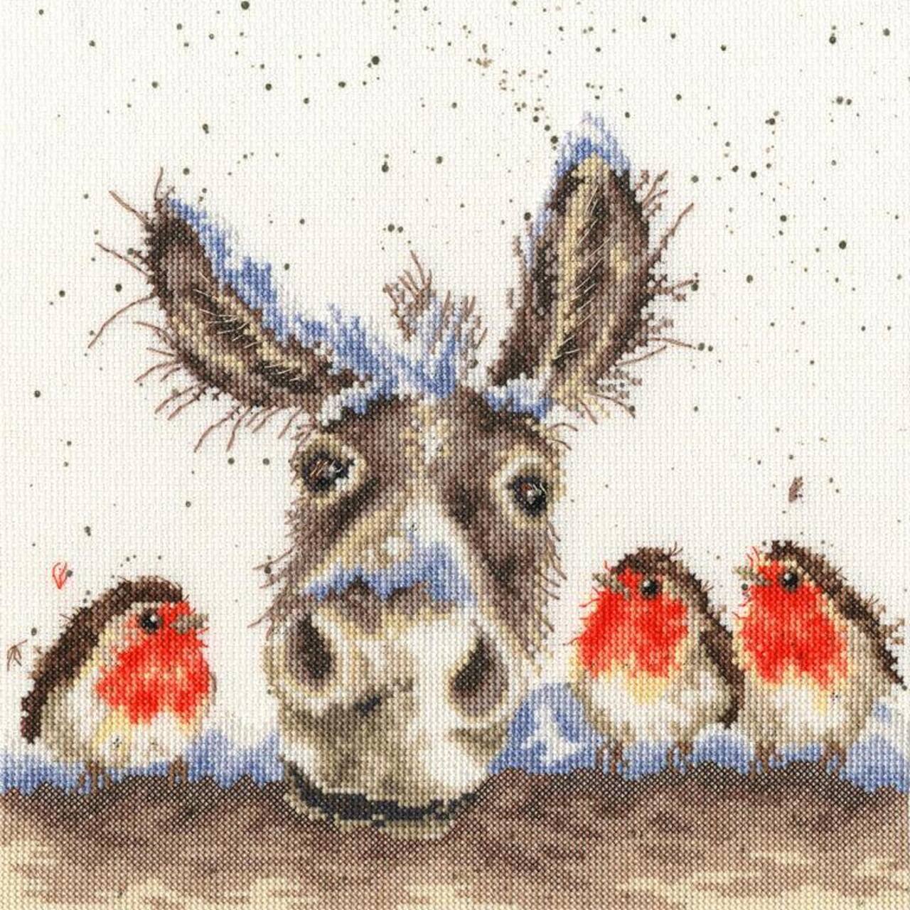 Bothy Threads Christmas Donkey Counted Cross Stitch Kit